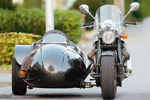 Коляска фирмы R. O. S. для Harley – Davidson фото