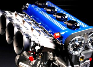 Mesin Empat Silinder Putaran Tinggi Mencapai 10.000 RPM