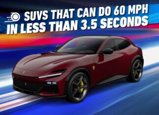 De enige productie-SUV’s ter wereld die in minder dan 3,5 seconden 100 km/u kunnen bereiken