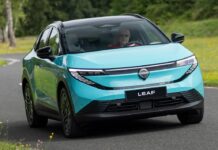 Nissan Leaf: Новий британський електромобіль доступний за £296 на місяць