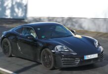 Porsches lang erwarteter elektrischer Cayman am Nürburgring gesichtet