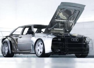 Odvážná úprava vozu: Audi Quattro s motorem V8 o výkonu 600+ HP