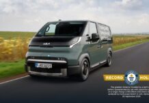 Kia PV5 Cargo встановила світовий рекорд Гіннесса з витривалості електромобіля