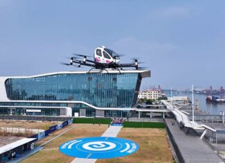 EHang EH216-S est approuvé par l’Administration de l’aviation civile de Chine pour une utilisation commerciale en Chine.
