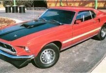 1969 Ford Mustang: Grande, Mach 1 та бум великих двигунів